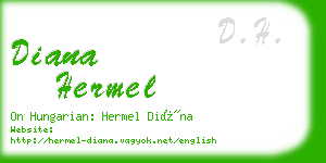 diana hermel business card